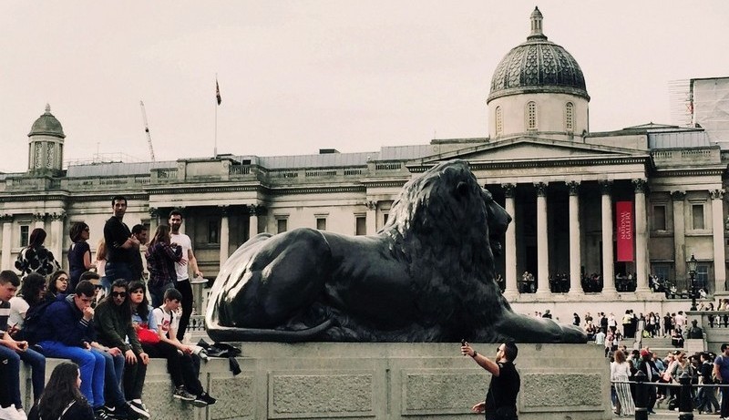 Trafalgar Square London Admiral Nelson